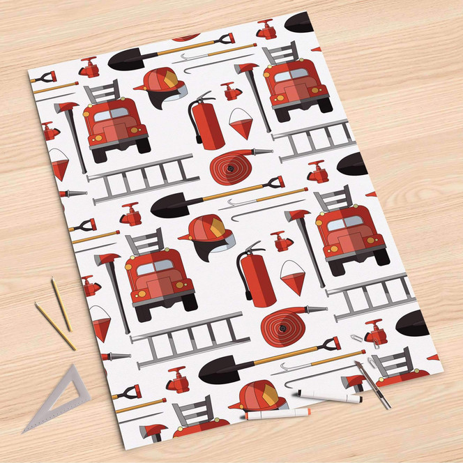 Folienbogen (80x120cm) - Firefighter- Bild 1