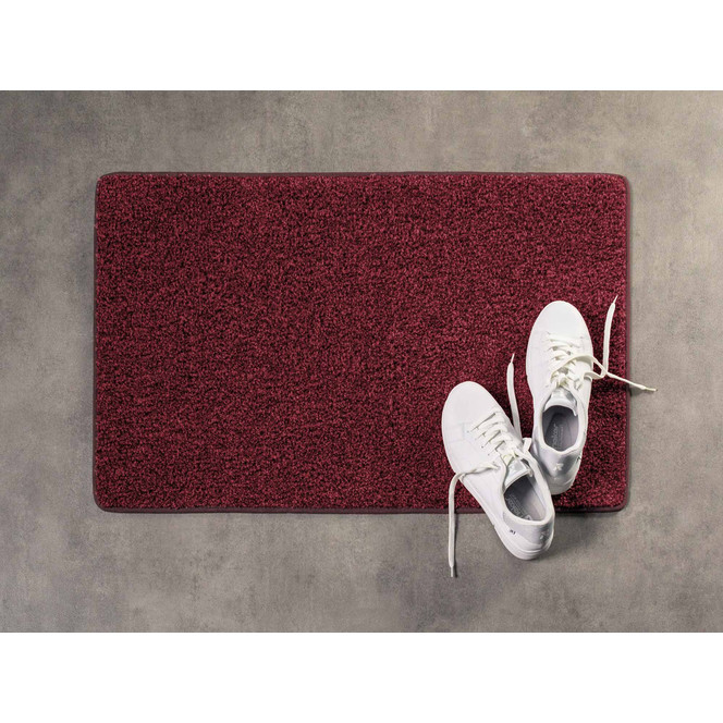 HEVO Saugaktiv Fussmatte nach Mass in Wine red