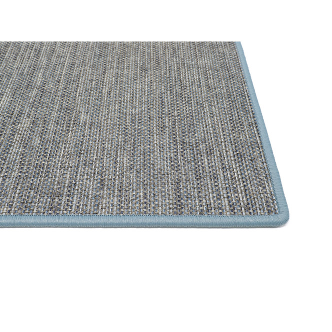 HEVO® Tilda In-& Outdoorteppich nach Mass Rechteck Wunschmass in Ocean