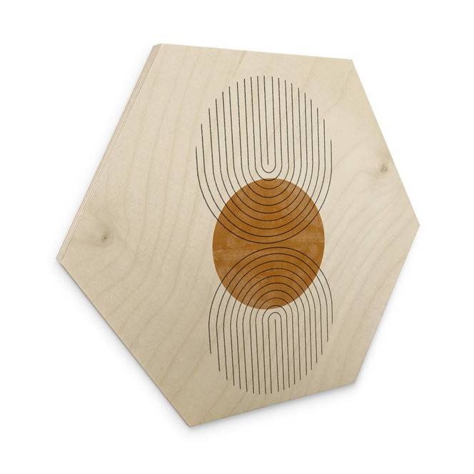 Hexagon - Holz The Miuus Studio - Modern Composition