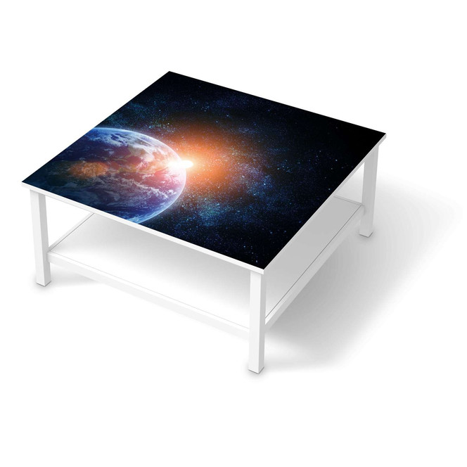 Klebefolie IKEA Hemnes Tisch 90x90cm - Sunrise- Bild 1