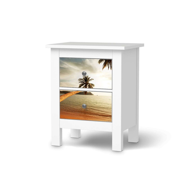 Möbelfolie IKEA Hemnes Kommode 2 Schubladen - Paradise- Bild 1