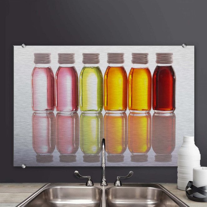 Spritzschutz Oil Bottles