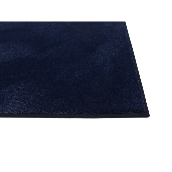 Cannes Paspelteppich Rechteck Wunschmass in Navy Blue