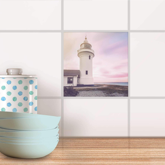 Fliesenaufkleber - Lighthouse