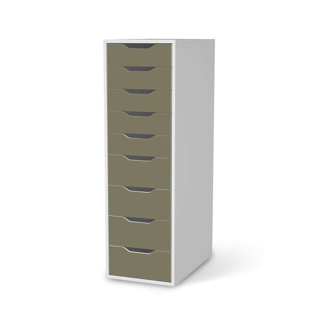 Folie IKEA Alex 9 Schubladen - Braungrau Light- Bild 1