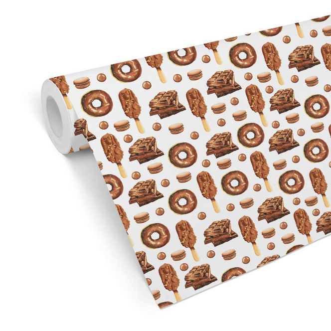 Mustertapete Schokoholic