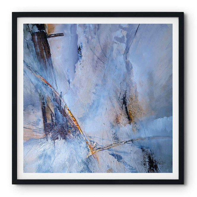 Poster Schmucker - Wegfliegen - Quadratisch