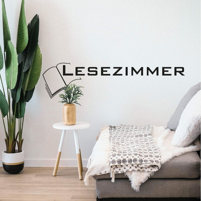 Wandtattoo Lesezimmer
