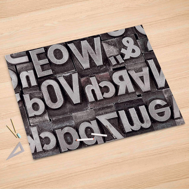 Folienbogen (150x100cm) - Alphabet- Bild 1