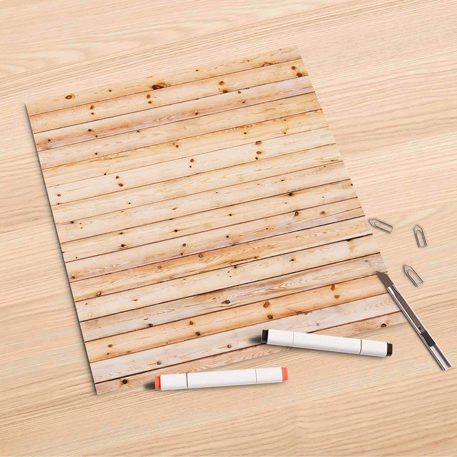 Folienbogen (30x30cm) - Bright Planks- Bild 1