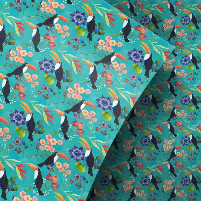 Möbelfolie Blanz - Tukan