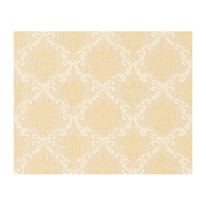 Mustertapeten Architects Paper Textiltapete Tessuto Hellelfenbein, Braunbeige