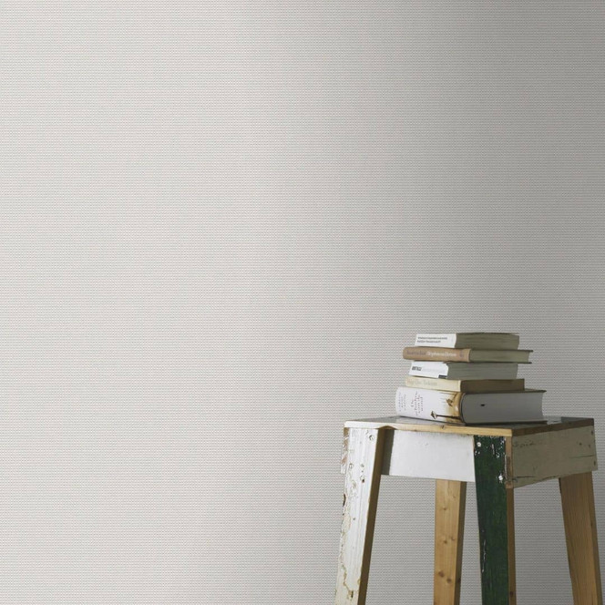 Unitapete, Vliestapete mit Struktur Bauhaus weiss