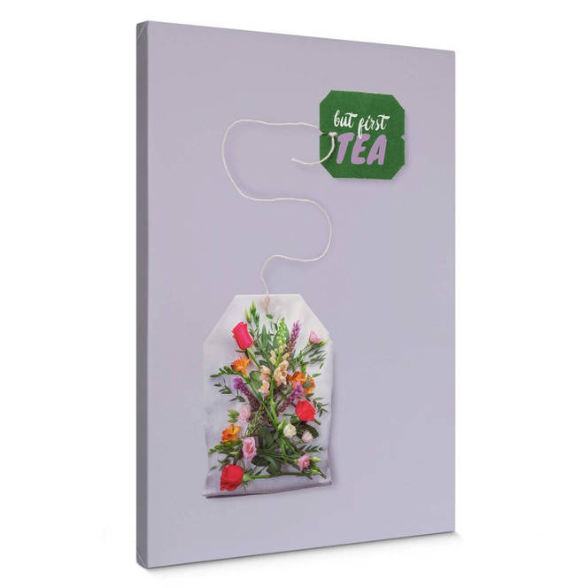Leinwandbild Loose - Flower Tea