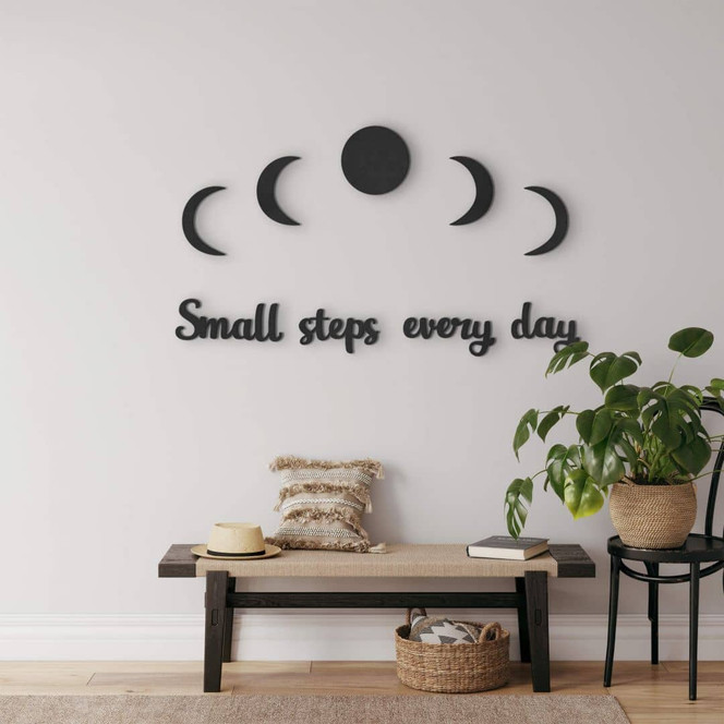 MDF - Holzdeko - Small steps every day