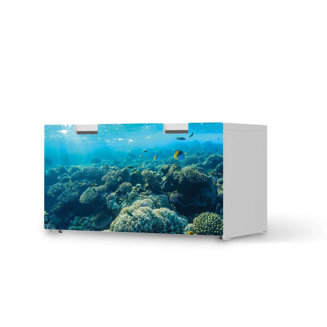 Möbelfolie IKEA Stuva / Malad Banktruhe - Underwater World- Bild 1