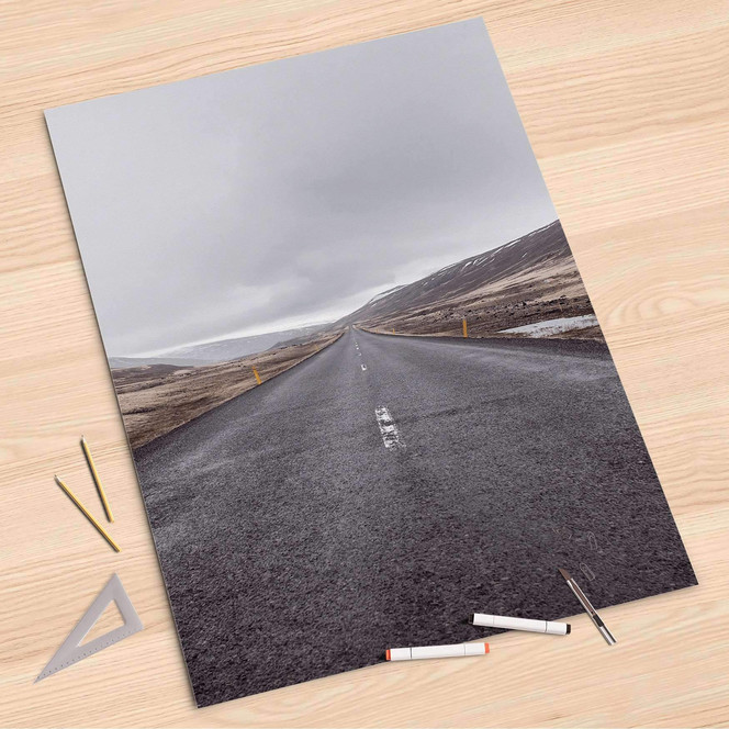 Folienbogen (80x120cm) - The Road- Bild 1