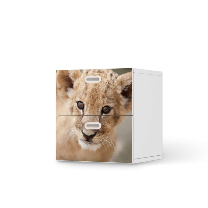 Klebefolie IKEA Stuva / Fritids Kommode - 2 Schubladen - Simba- Bild 1