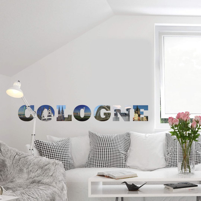 Wandsticker Impressionen Cologne