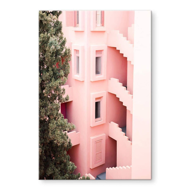 Acrylglasbild Zwart - Mediterrane Architektur