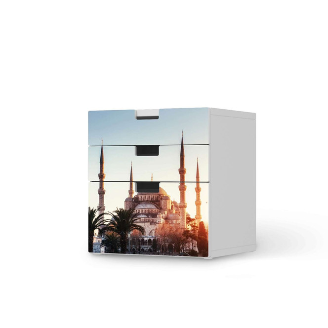 Folie IKEA Stuva / Malad Kommode - 3 Schubladen - Blue Mosque- Bild 1