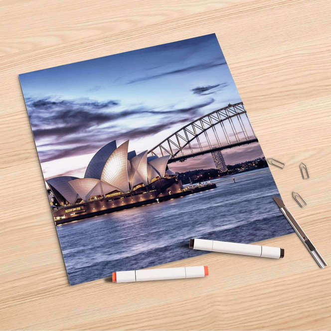 Folienbogen (30x30cm) - Sydney- Bild 1