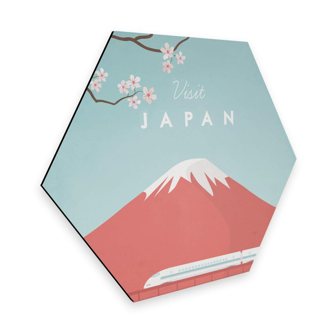 Hexagon - Alu-Dibond Rivers - Japan