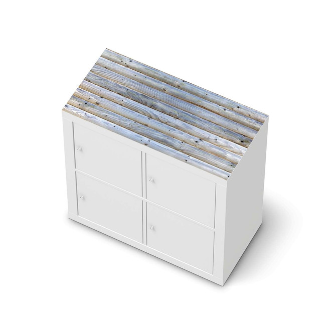 Möbelfolie IKEA Expedit Regal oben - Greyhound- Bild 1