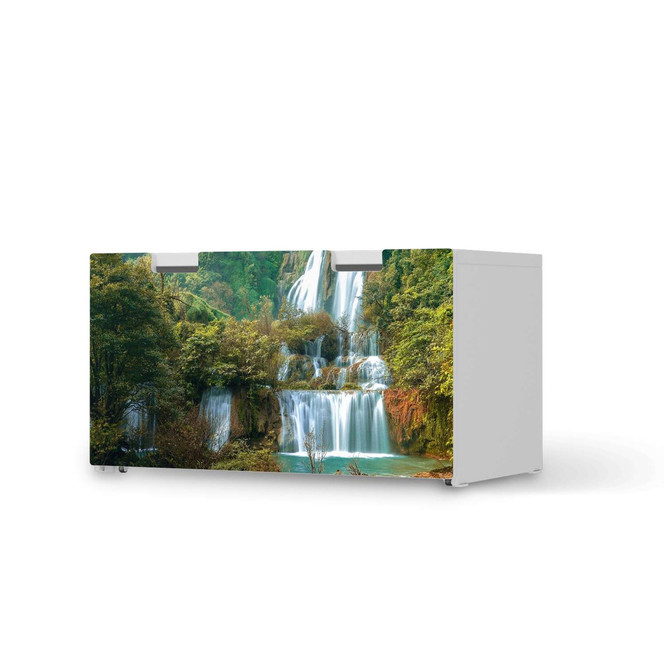 Möbelfolie IKEA Stuva / Malad Banktruhe - Rainforest- Bild 1