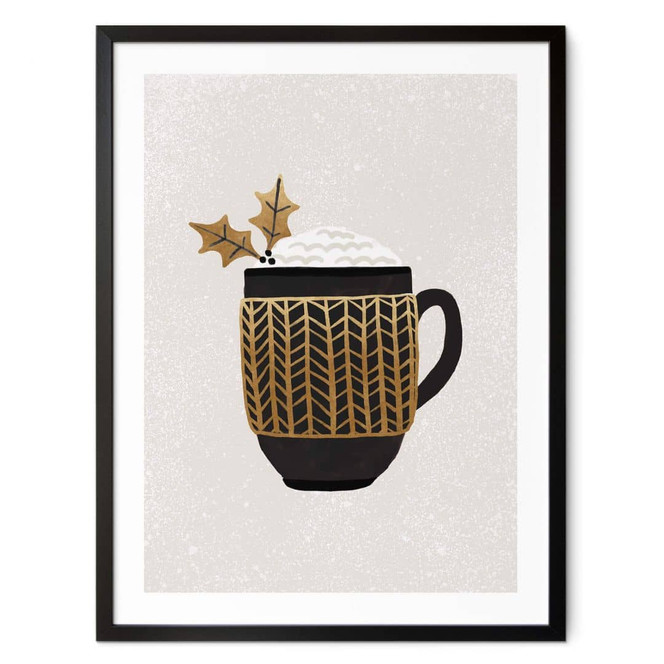 Poster Weihnachtlicher Kakao - Orara Studio