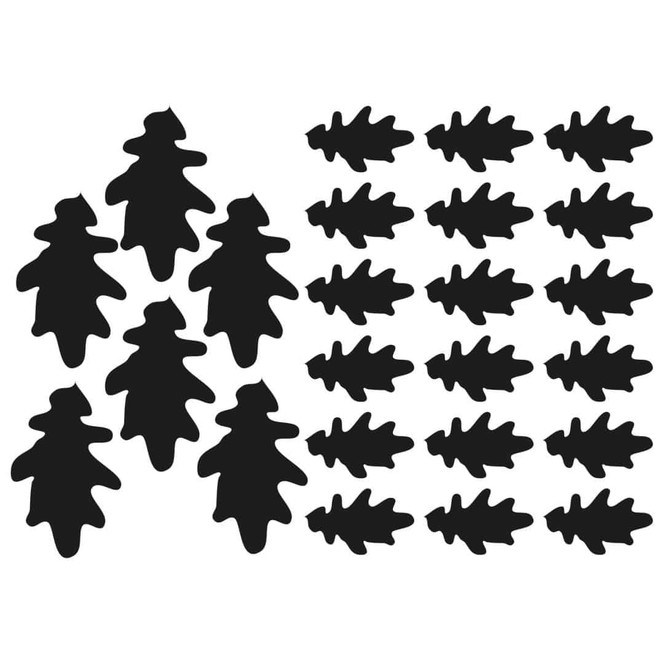 Wandtattoo Blätter-Set 11