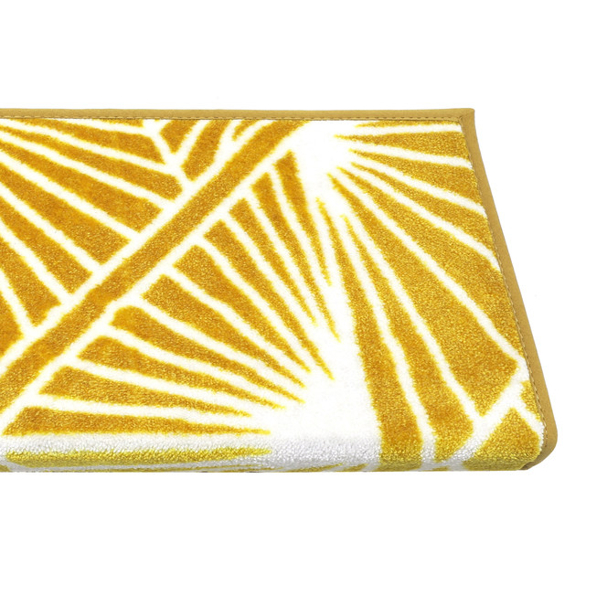 Dixie Velours Stufenmatte Rechteckig Wunschmass in Mango