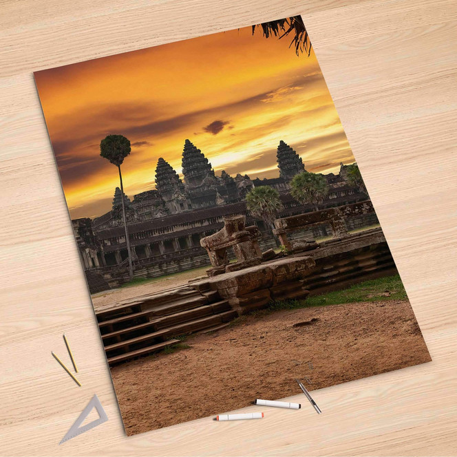 Folienbogen (100x150cm) - Angkor Wat- Bild 1