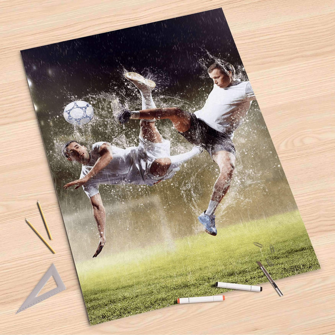 Folienbogen (80x120cm) - Soccer- Bild 1