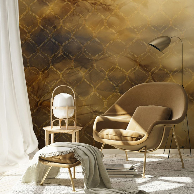 Landschaftstapete Big Pictures braun 2 x 2.70 m