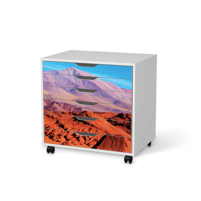 Möbelfolie IKEA Alex Rollcontainer 6 Schubladen - Arizona- Bild 1