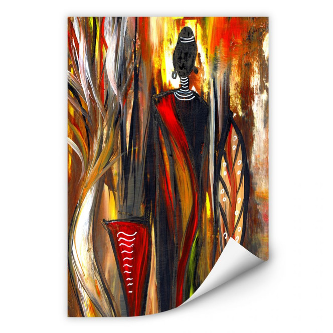 Wallprint Niksic - Art of Africa 02