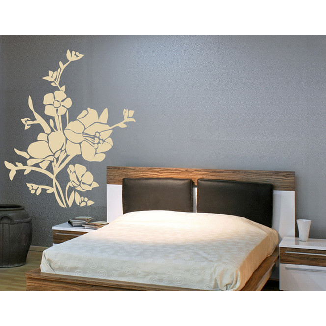 Wandtattoo Blumenbouquet