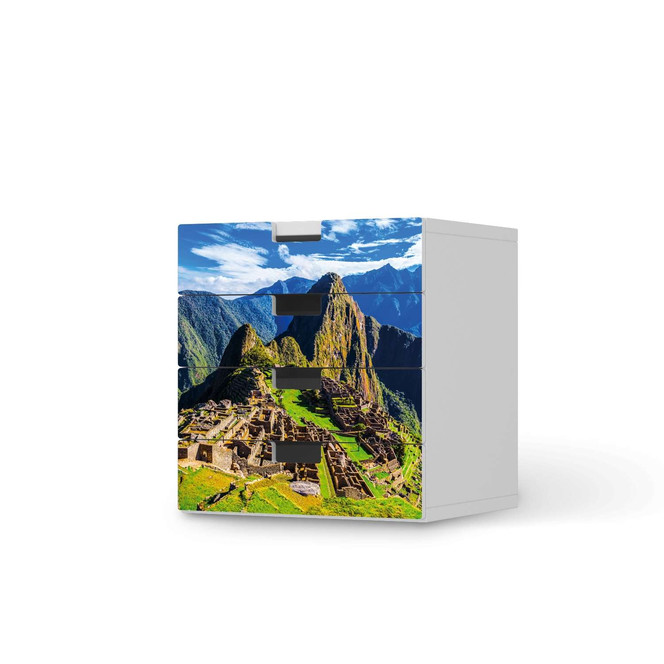 Klebefolie IKEA Stuva / Malad Kommode - 4 Schubladen - Machu Picchu- Bild 1