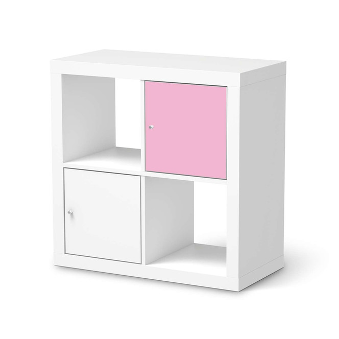 Möbelfolie IKEA Kallax Regal 1 Türe - Pink Light- Bild 1