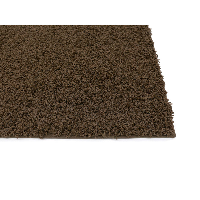 HEVO Fiji Paspelteppich Rechteck Wunschmass in Braun