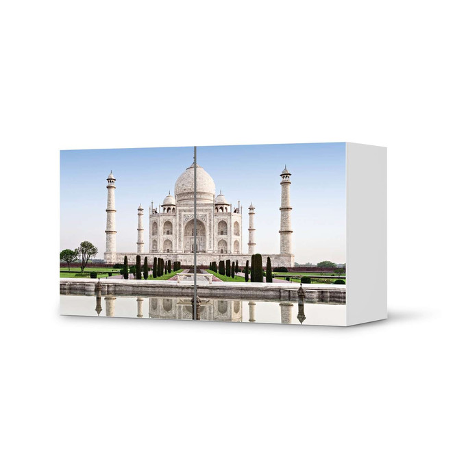 Folie IKEA Besta Regal 2 Türen (quer) - Taj Mahal- Bild 1