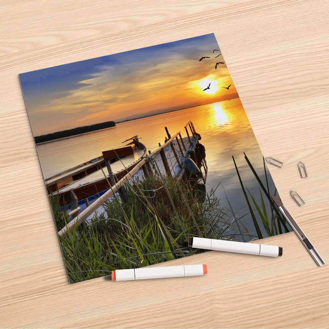 Folienbogen (30x30cm) - Bridge to the sun- Bild 1