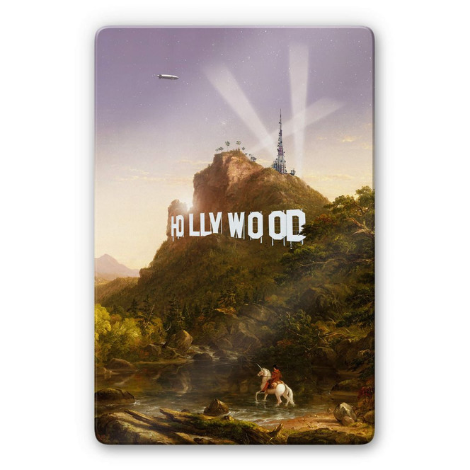 Glasbild Loose - Hollywood