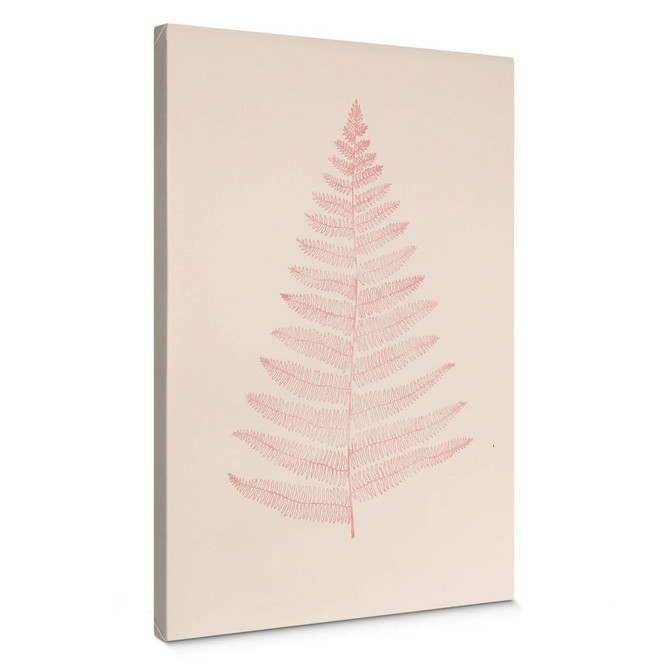 Leinwandbild Kubistika - Liebe in Rot