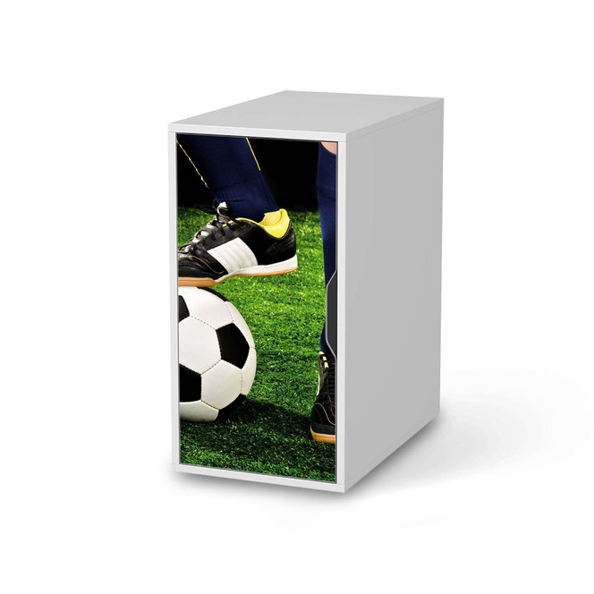 Möbelfolie IKEA Alex Schrank - Fussballstar- Bild 1