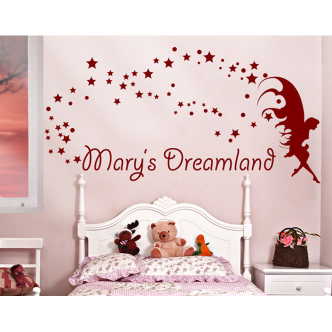 Wandtattoo Wunschtext Feenzauber