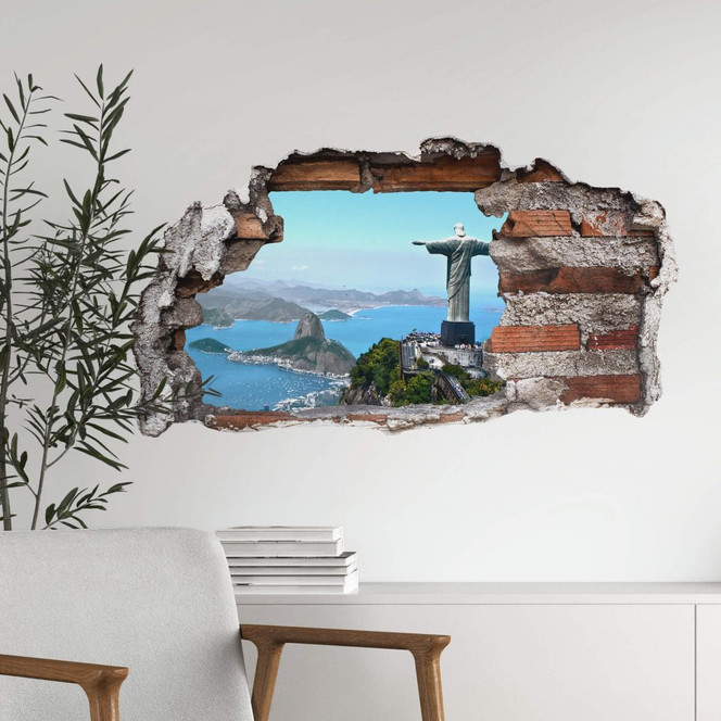 3D Wandtattoo Rio De Janeiro