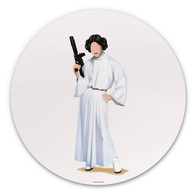 Alu-Dibond Tohmé - Leia - Rund